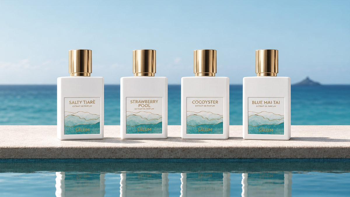 Polynesian Soul di Salum: Salty Tiarè, Strawberry Pool, Cocoyster e Blue Mai Tai davanti al mare